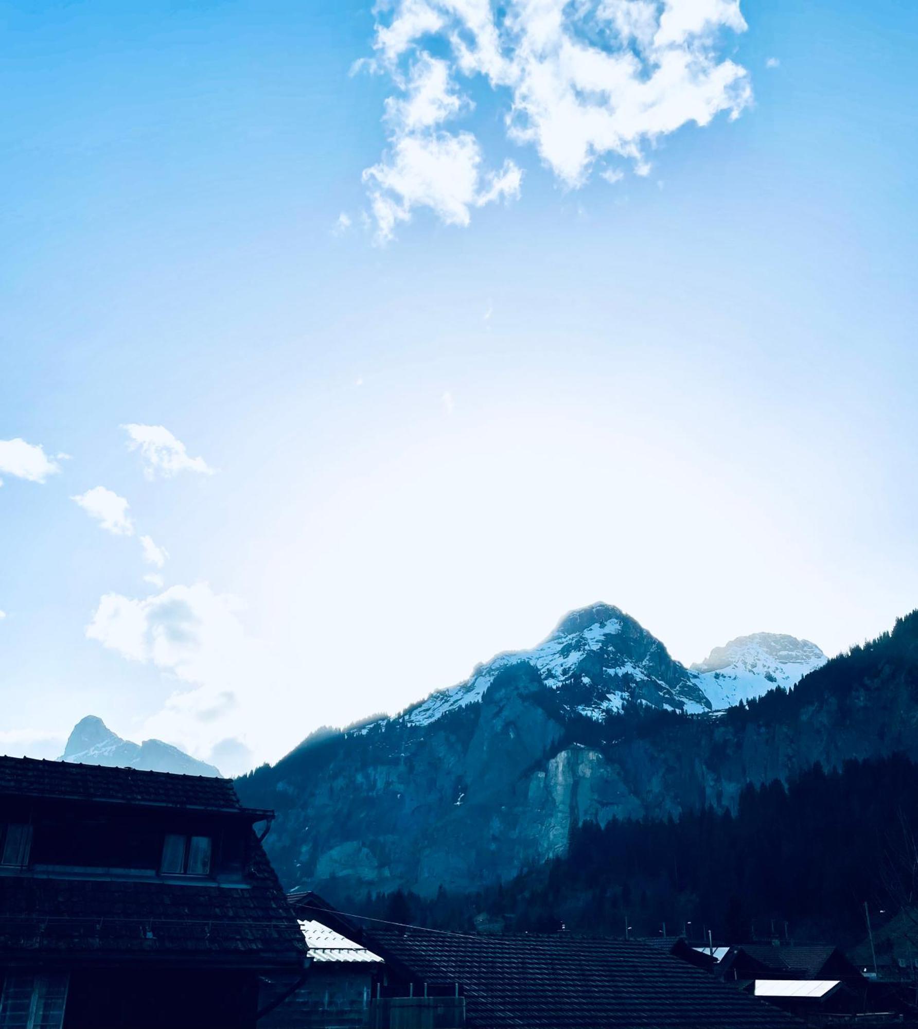 Charming, Well-Equipped Alpine Apartment Kandersteg Exterior foto